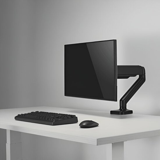 SBOX Flex LCD-S012-2 | Verstelbare Monitor-bureaubeugel | Tot 32&quot; | Max 9kg | VESA 100x100 | 1 Monitor