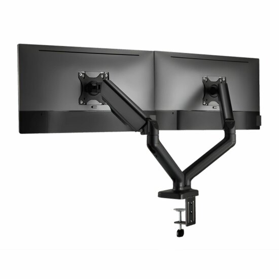 SBOX Flex LCD-S024-2 | Verstelbare Monitor-bureaubeugel | Tot 32&quot; | Max 9kg | VESA 100x100 | 2 Monitoren