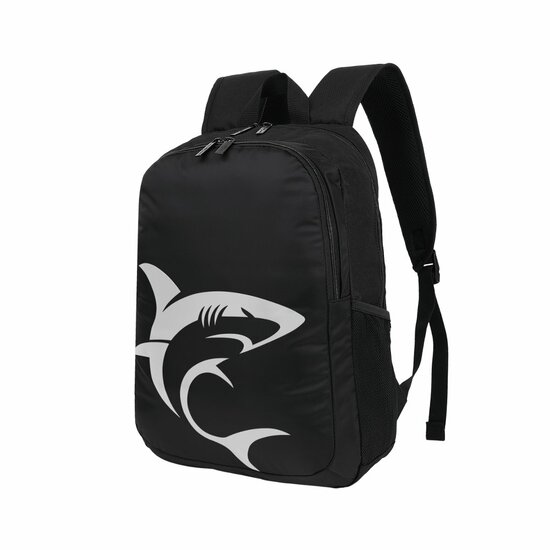 White Shark SCOUT 15.6&quot; Gaming Laptop Rugzak | Zwart/Zilver