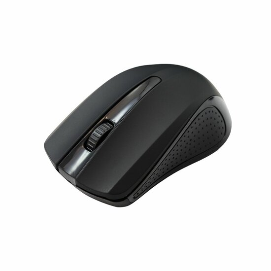 SBOX WM-109 Black | Draadloze Muis | Links- en Rechtshandig | RF | 1000 DPI | Zwart