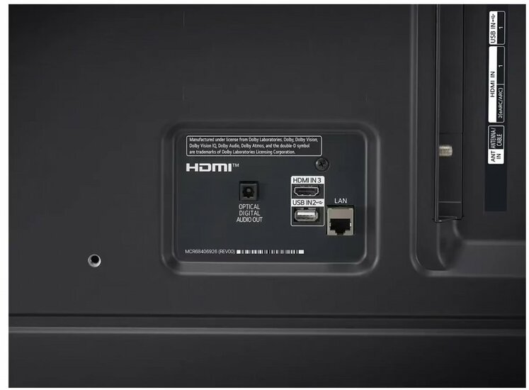 LG NanoCell 50NANO82T6B | 50&quot; 4K Ultra HD NanoCell Smart TV | WebOS 24 | HDR10 Pro | 60Hz