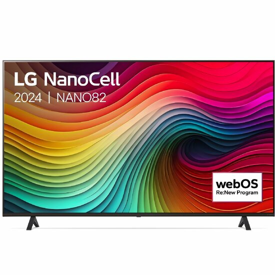 LG NanoCell 55NANO82T6B | 55&quot; 4K Ultra HD NanoCell Smart TV | WebOS | HDR10 | 60Hz