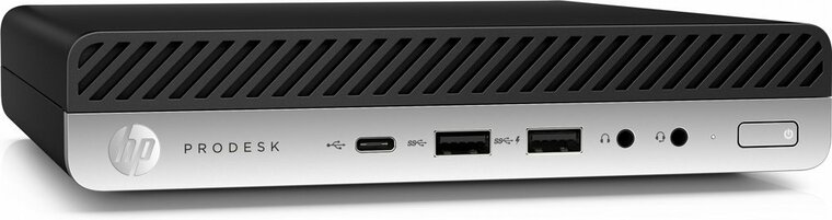 HP ProDesk 600 G4 Mini | Intel Core i5-8500T | 8GB RAM | 256GB SSD | 2x DisplayPort | Windows 11 Professional | Refurbished Silver
