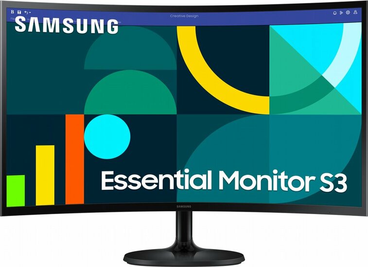 Samsung Essential S36GD 27&#039;&#039; | 1920x1080 VA | 100Hz | Curved | Full HD Monitor