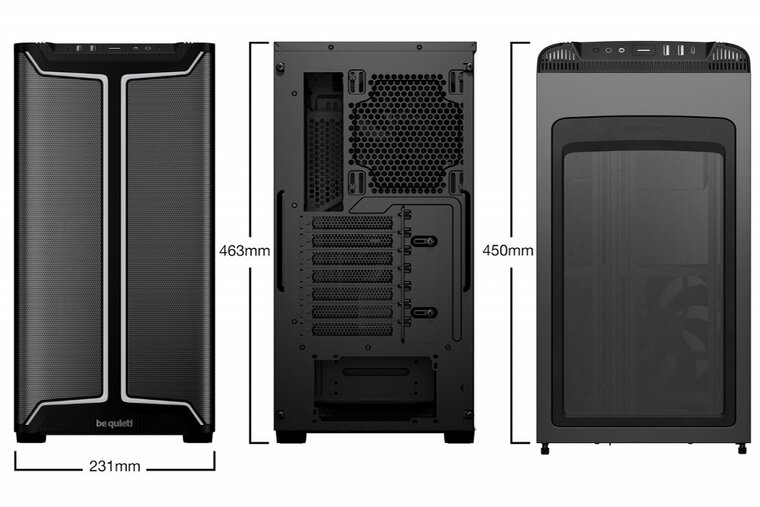 be quiet! PURE BASE 501 DX RGB | Midi Tower Case | Zwart