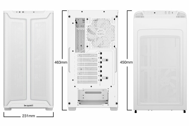 be quiet! PURE BASE 501 DX RGB | Midi Tower Case | Wit