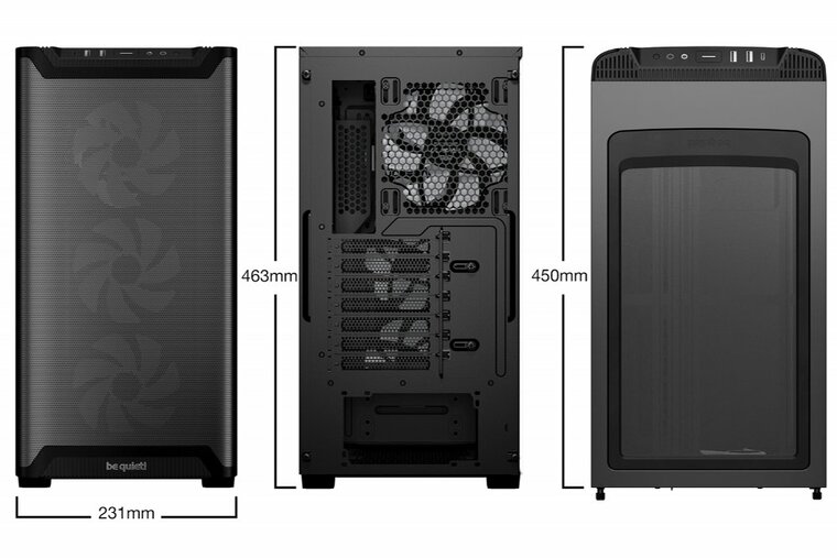 be quiet! PURE BASE 501 LX RGB | Midi Tower Case | Zwart