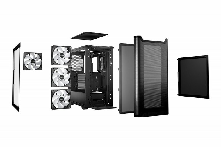be quiet! PURE BASE 501 LX RGB | Midi Tower Case | Zwart