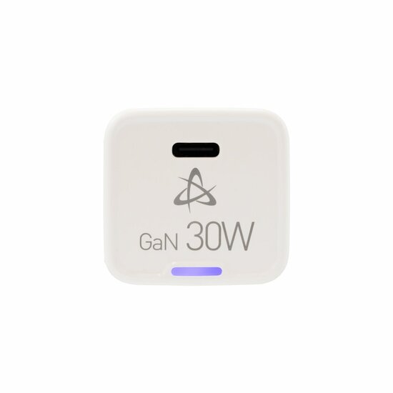 SBOX USB Oplader HC-30 | 30W GaN | USB Type-C | Wit