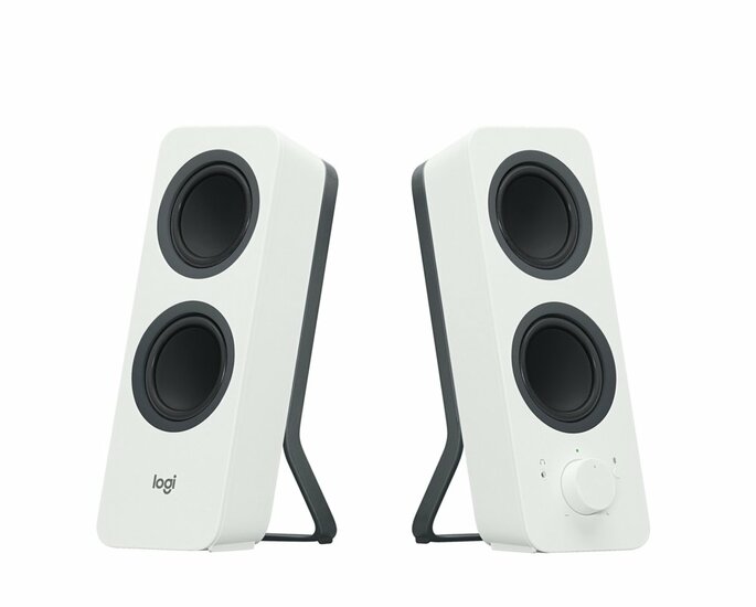 Logitech Z207 | 2.0 Luidsprekerset | Bluetooth en 3,5mm | Zwart/Wit