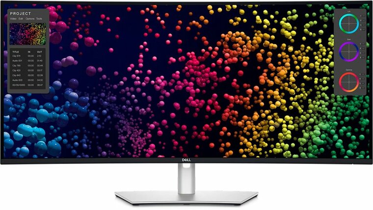 Dell UltraSharp U4025QW | 40&Prime; 5K (5120 x 2160) IPS Black | Thunderbolt 4 Hub | Curved Monitor | 120Hz