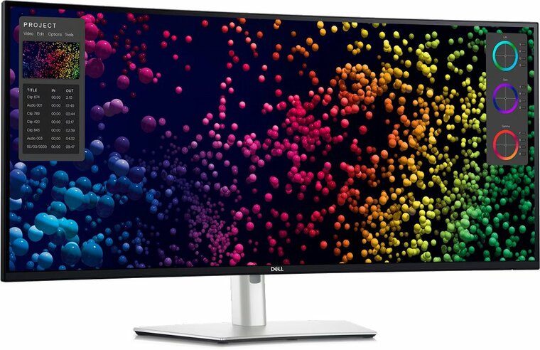 Dell UltraSharp U4025QW | 40&Prime; 5K (5120 x 2160) IPS Black | Thunderbolt 4 Hub | Curved Monitor | 120Hz