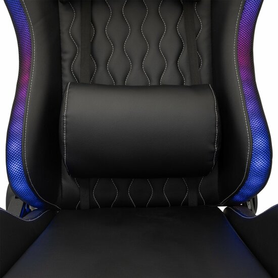 White Shark Indianapolis | Gamingstoel met RGB-verlichting | Belastbaar tot 120 kg
