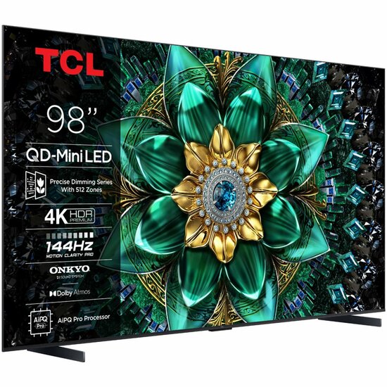 TCL 98Q6C 98&quot; | 4K Ultra HD QD-MiniLED Smart TV | Google TV + Wifi | Dolby Vision | Quantum Dot | 120Hz