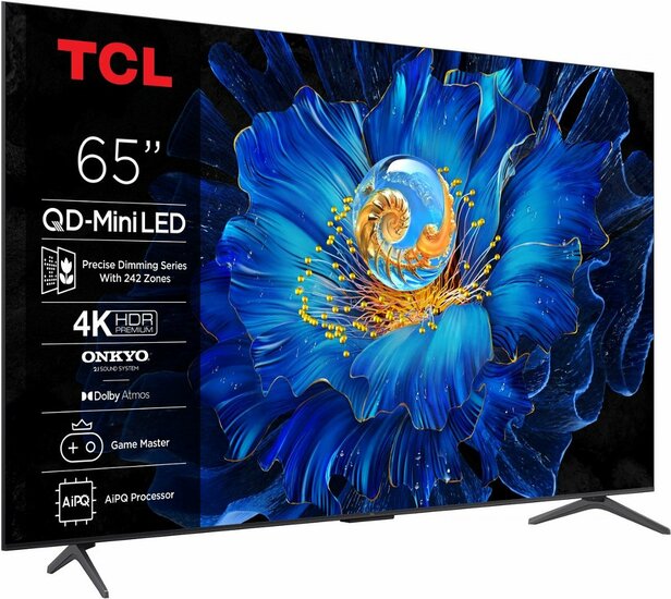 TCL 65C61KS | 65&quot; 4K Ultra HD QD-MiniLED Smart TV | 120Hz | Google TV + Wifi | Dolby Vision | HDMI 2.1 (2025)