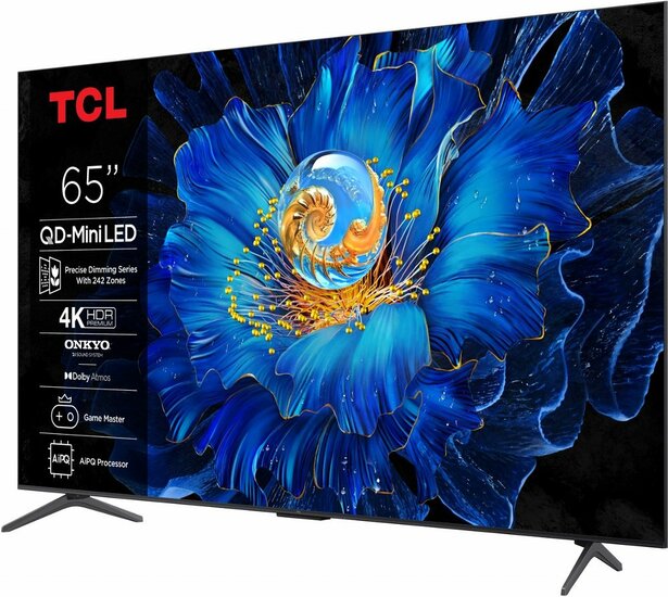 TCL 65C61KS | 65&quot; 4K Ultra HD QD-MiniLED Smart TV | 120Hz | Google TV + Wifi | Dolby Vision | HDMI 2.1 (2025)