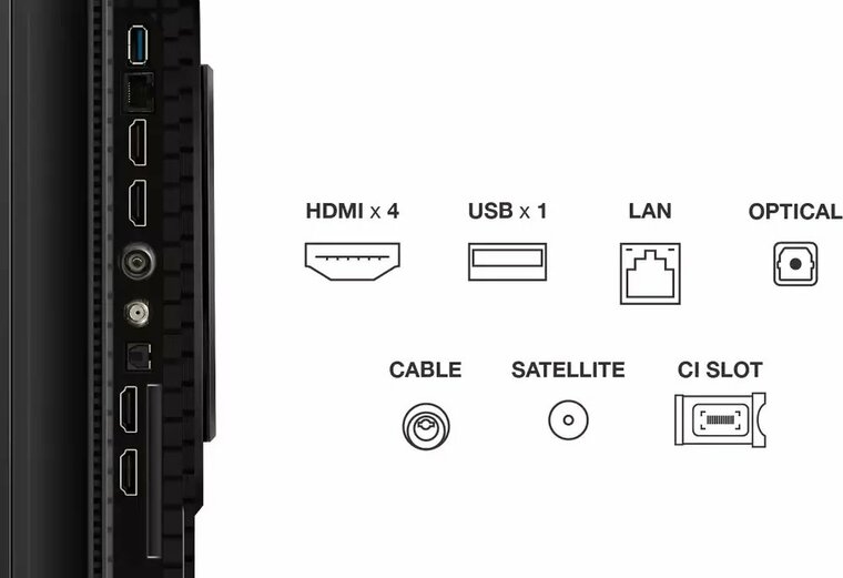 TCL 65T8C | 65&quot; 4K Ultra HD QLED Smart TV | 120Hz | Google TV + Wifi | Dolby Vision | HDMI 2.1 (2025)