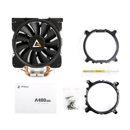 Antec FrigusAir 400 ARGB | 150W TDP | 158mm Hoogte | CPU Luchtkoeler