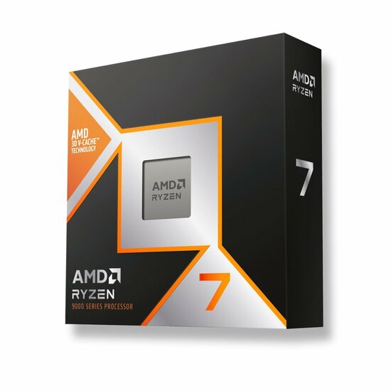 AMD Ryzen 7 9800X3D | 8 Core | 4,7 GHz (5,2GHz Turbo) | AM5 | 3D V-Cache | Processor | CPU