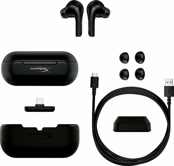 HyperX Cloud MIX Buds | Draadloze In-Ear Gaming Oordopjes | Bluetooth | Zwart