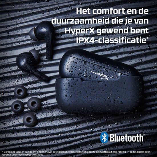 HyperX Cloud MIX Buds | Draadloze In-Ear Gaming Oordopjes | Bluetooth | Zwart