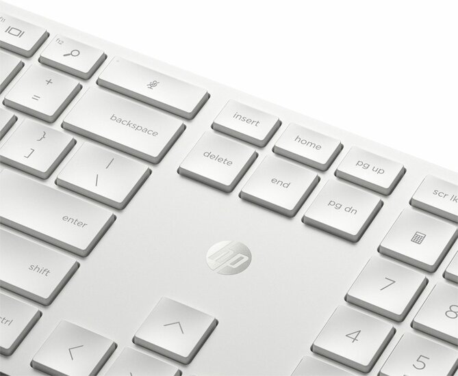 AZERTY | HP 650 Wit | Draadloze Muis en Toetsenbordcombo | AZERTY