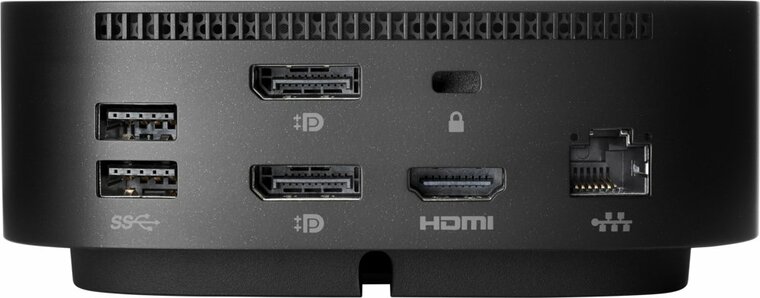 HP 5TW10AA G5 | USB-C Docking Station | Dual 4K | 100W Power Delivery | Zwart