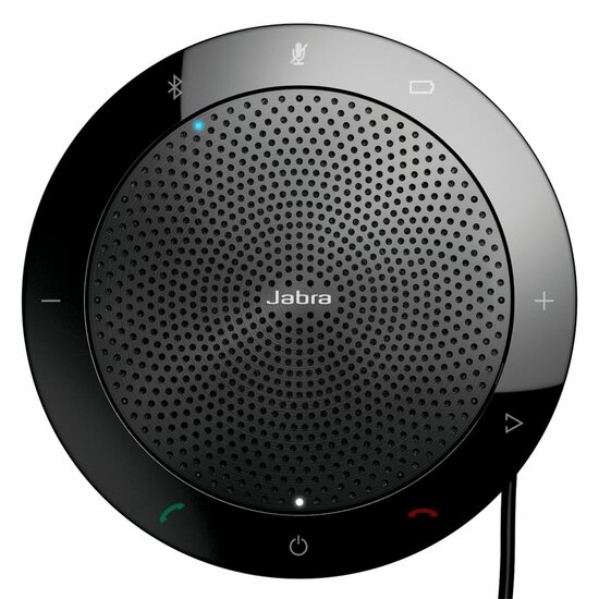 Jabra Speak 510 MS | Speakerphone | USB &amp; Bluetooth | Voor Microsoft Teams | Zwart