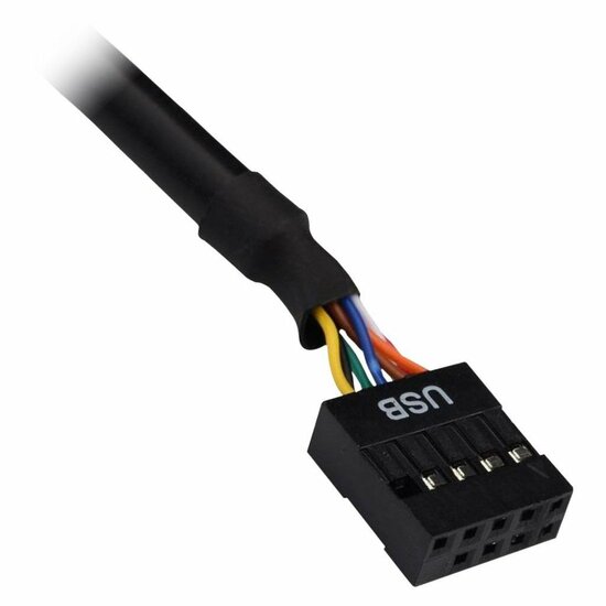 Inter-Tech CI-02 | Interne geheugenkaartlezer | USB 2.0 | 3.5" bay | Ondersteunt CF, SD, microSD, MS, xD | Zwart