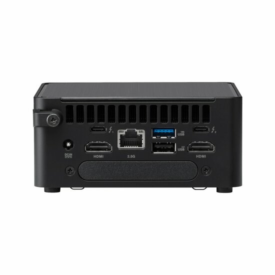 ASUS NUC 14 Pro UCFF Barebone Desktopcomputer | Intel Core 3 100U | Zonder DDR5-geheugen, opslag en besturingssysteem