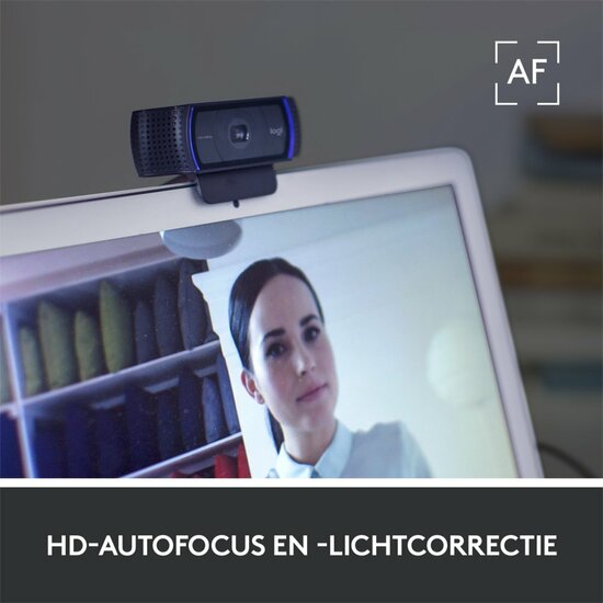 Logitech C920s PRO | 1080p 30FPS USB Webcam met Microfoon
