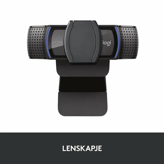 Logitech C920s PRO | 1080p 30FPS USB Webcam met Microfoon