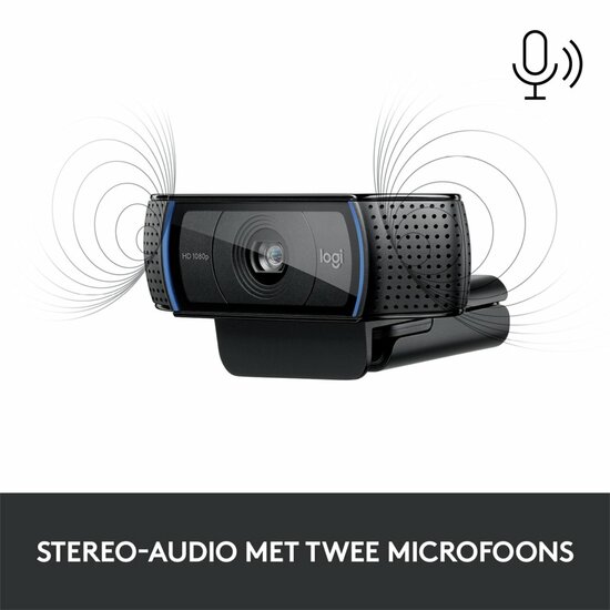 Logitech C920s PRO | 1080p 30FPS USB Webcam met Microfoon