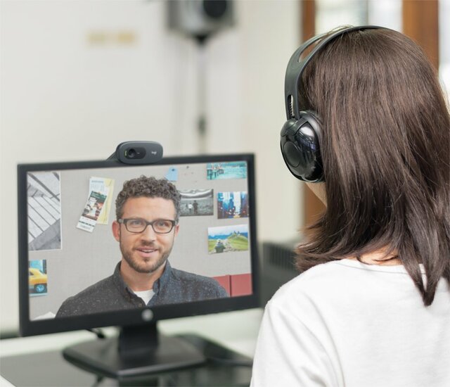 Logitech C505e | 720p 30FPS USB Webcam met Microfoon
