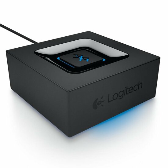 Logitech Bluetooth Audio Adapter | Draadloos Streamen | 3,5mm &amp; RCA | Zwart