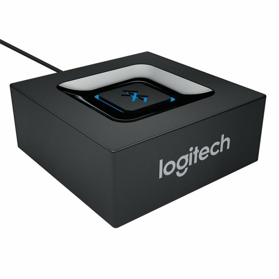 Logitech Bluetooth Audio Adapter | Draadloos Streamen | 3,5mm &amp; RCA | Zwart
