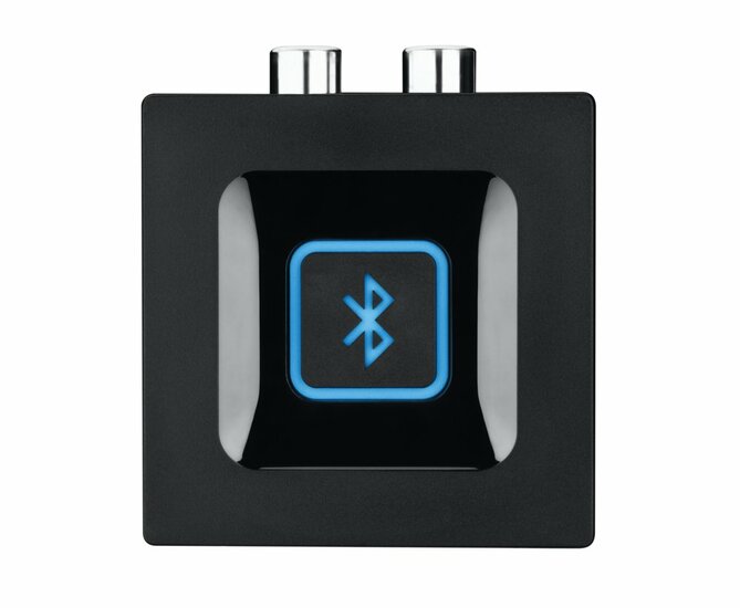 Logitech Bluetooth Audio Adapter | Draadloos Streamen | 3,5mm &amp; RCA | Zwart