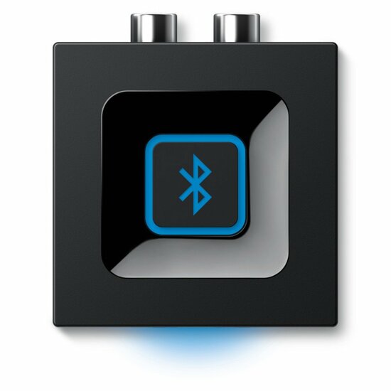 Logitech Bluetooth Audio Adapter | Draadloos Streamen | 3,5mm &amp; RCA | Zwart