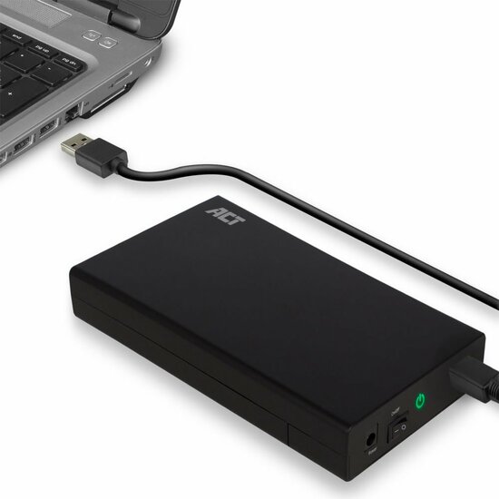ACT AC1405 | 3,5" SATA HDD Behuizing | USB 3.2 Gen1 (5 Gbit/s) | Schroefloos Design