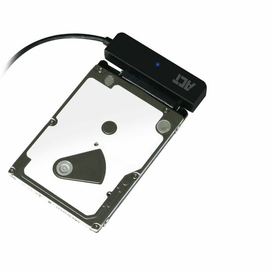 ACT kabel-tussenstuk | SATA naar USB-A | Zwart | AC1510