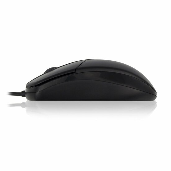 ACT AC5005 | Bedrade Muis | Links- en Rechtshandig | USB-A | 1000 DPI | Zwart