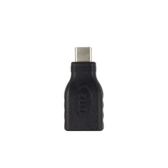 ACT kabel-tussenstuk | USB-A naar USB-C | Zwart | AC7355