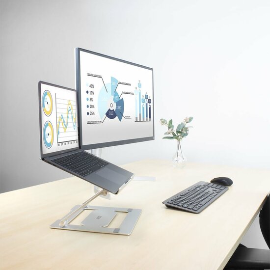 ACT AC8135 | Notebookstandaard 15.6" | Grijs