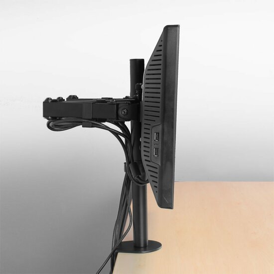 ACT AC8301 | Verstelbare Monitor-bureaubeugel | Tot 32" | Max 8kg | VESA 100x100 | 1 Monitor