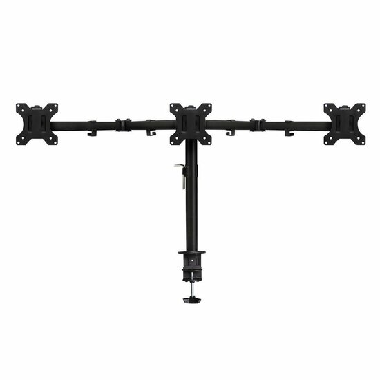 ACT AC8303 | Verstelbare Monitor-bureaubeugel | Tot 27" | Max 7kg | VESA 100x100 | 2 Monitoren
