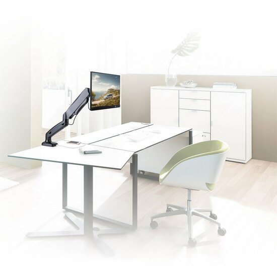 ACT AC8311 | Verstelbare Monitor-bureaubeugel | Tot 32" | Max 9kg | VESA 100x100 | 1 Monitor