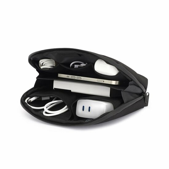ACT AC8501 | Hand- &amp; Schoudertas | Gerecycled PET (rPET) | Unisex | Zwart
