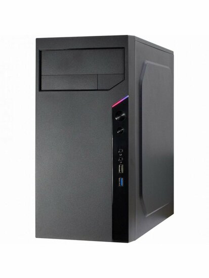 AKTIE Desktop | Intel Core i3-12100 | 16GB RAM | 480GB SSD | Windows 11 Professional | Mini-Tower Behuizing | HDMI