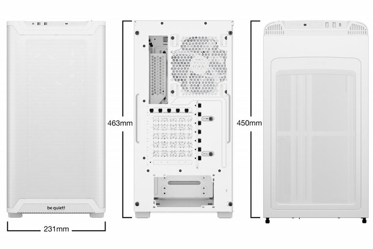 be quiet! PURE BASE 501 LX RGB | Midi Tower Case | Wit