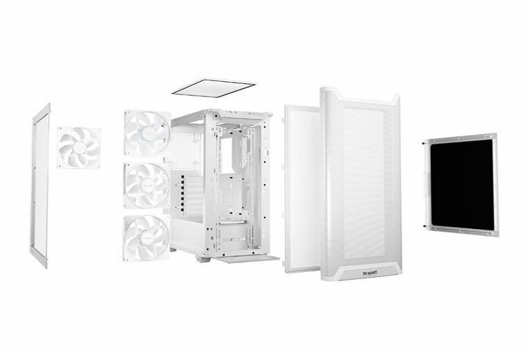 be quiet! PURE BASE 501 LX RGB | Midi Tower Case | Wit